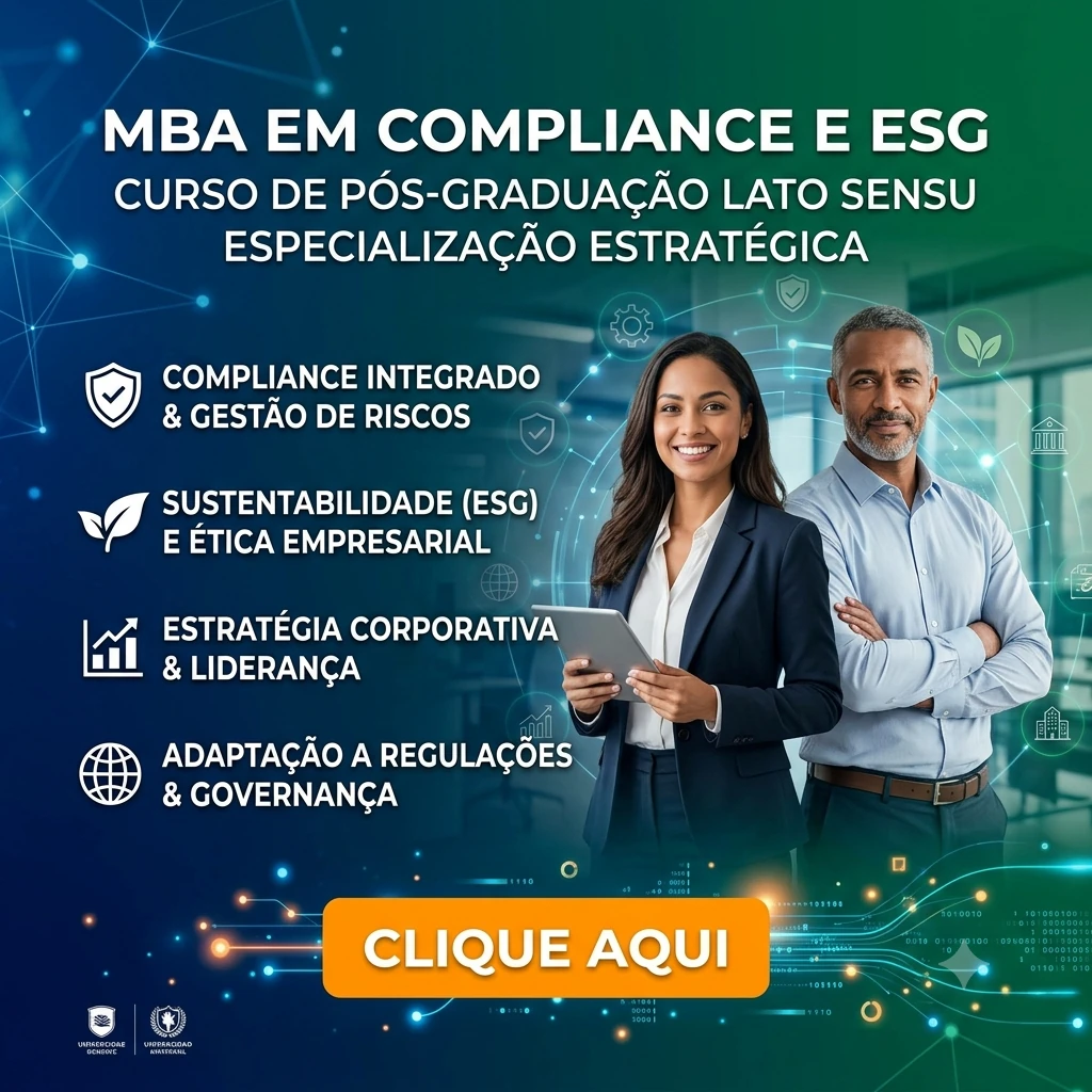 MBA EM COMPLIANCE E ESG - USP ESALQ - Clique Aqui