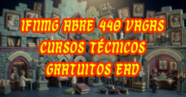 IFNMG Arinos abre 440 vagas para cursos técnicos gratuitos via EaD