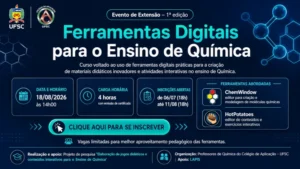 UFSC – Curso gratuito – Ferramentas digitais para o ensino de Química