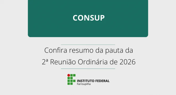 Consup do IFFar define oferta de 4521 vagas para 2027