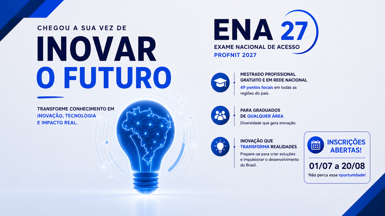 UFMA abre 10 vagas para mestrado gratuito em Propriedade Intelectual