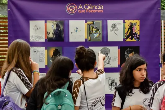 UFJF – Desenhos de alunos ganham vida em exposição no Centro de Ciências